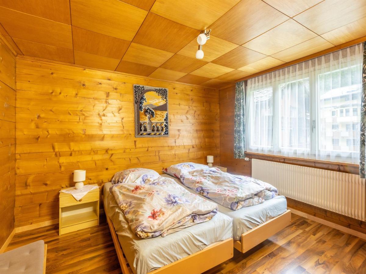 Вилла Haus Weideli, Dammstrasse 7 Саас-Грунд Экстерьер фото