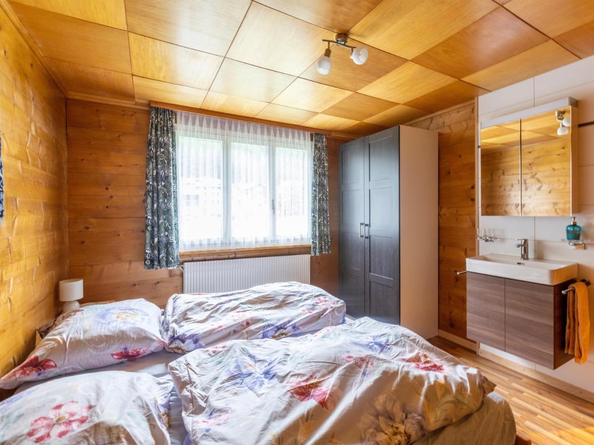 Вилла Haus Weideli, Dammstrasse 7 Саас-Грунд Экстерьер фото
